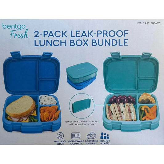 Bentgo Fresh Lunch Box Containers 2-Pack - Choose Your