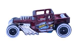 Hot Wheels Bone Shaker HW Dream Garage 3/5 60/250 Burgundy