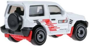 Hot Wheels Mitsubishi Pajero Evolution Mud Studs 3/5 175/250 (White)