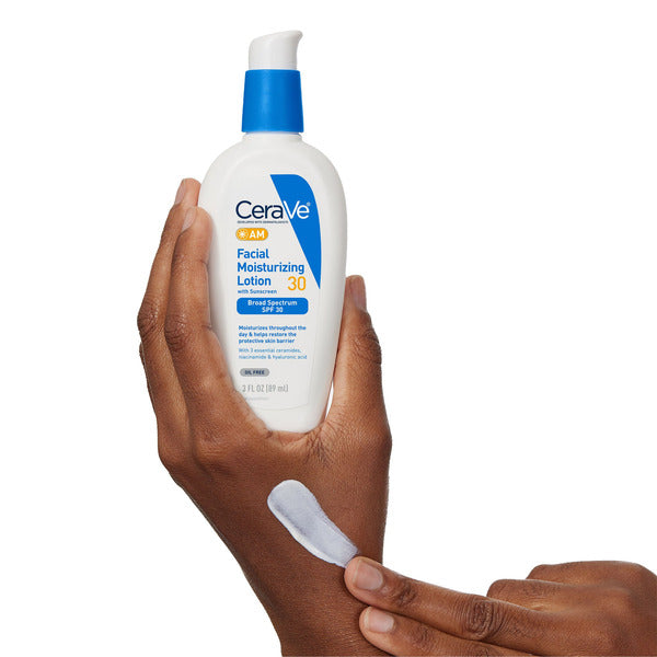 CeraVe AM Facial Moisturizing Lotion SPF 30, 3 fl oz, 2-Pack - photo 2