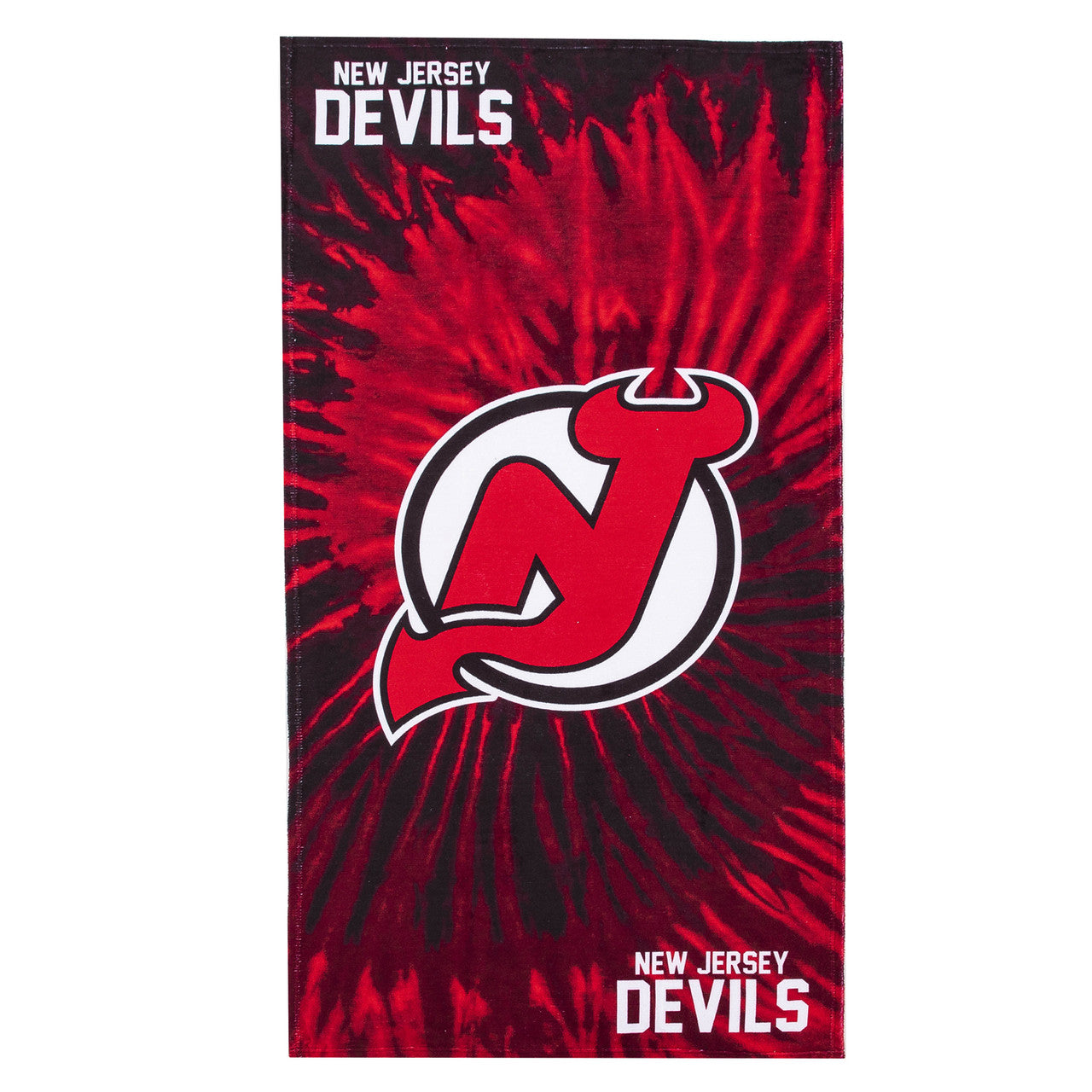 New Jersey Devils Psychedelic Beach Towel 30"x60"