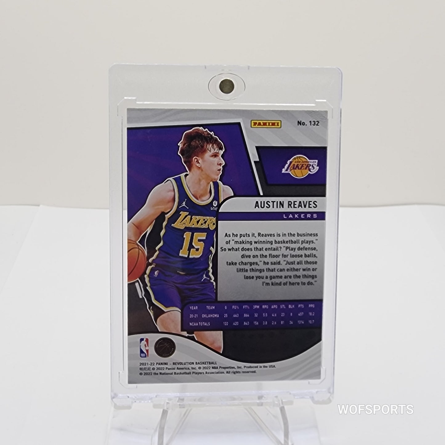 2021-22 Panini Revolution Rookie Austin Reaves #132