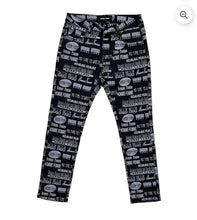 تحميل الصورة إلى عارض المعرض، Homme + Femme Men's All over Logo Pan Slim fit Stretch Denim Jeans SZ. 38