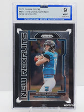 将图片加载到图库查看器,2021 Panini Prizm New Recruits Trevor Lawrence Rookie #NR-1 Jacksonville Jaguars RC ISA 9 Mint
