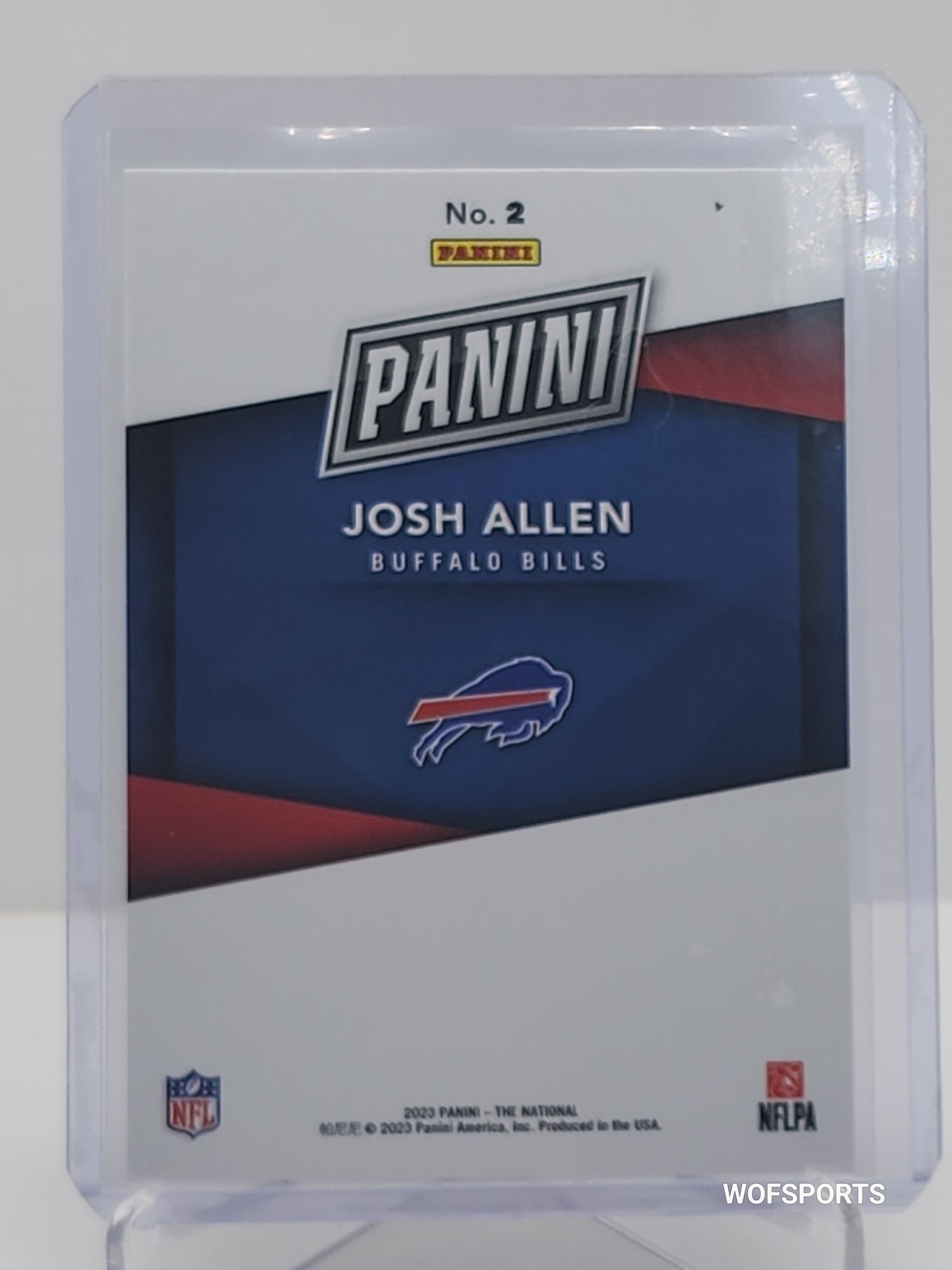 2023 Panini National Convention - Josh Allen - #2 Red Parallel 23/99