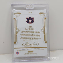تحميل الصورة إلى عارض المعرض، 2022 Panini Flawless Collegiate Sapphire Diamond 13/20 Bo Jackson #9 Auburn Tigers