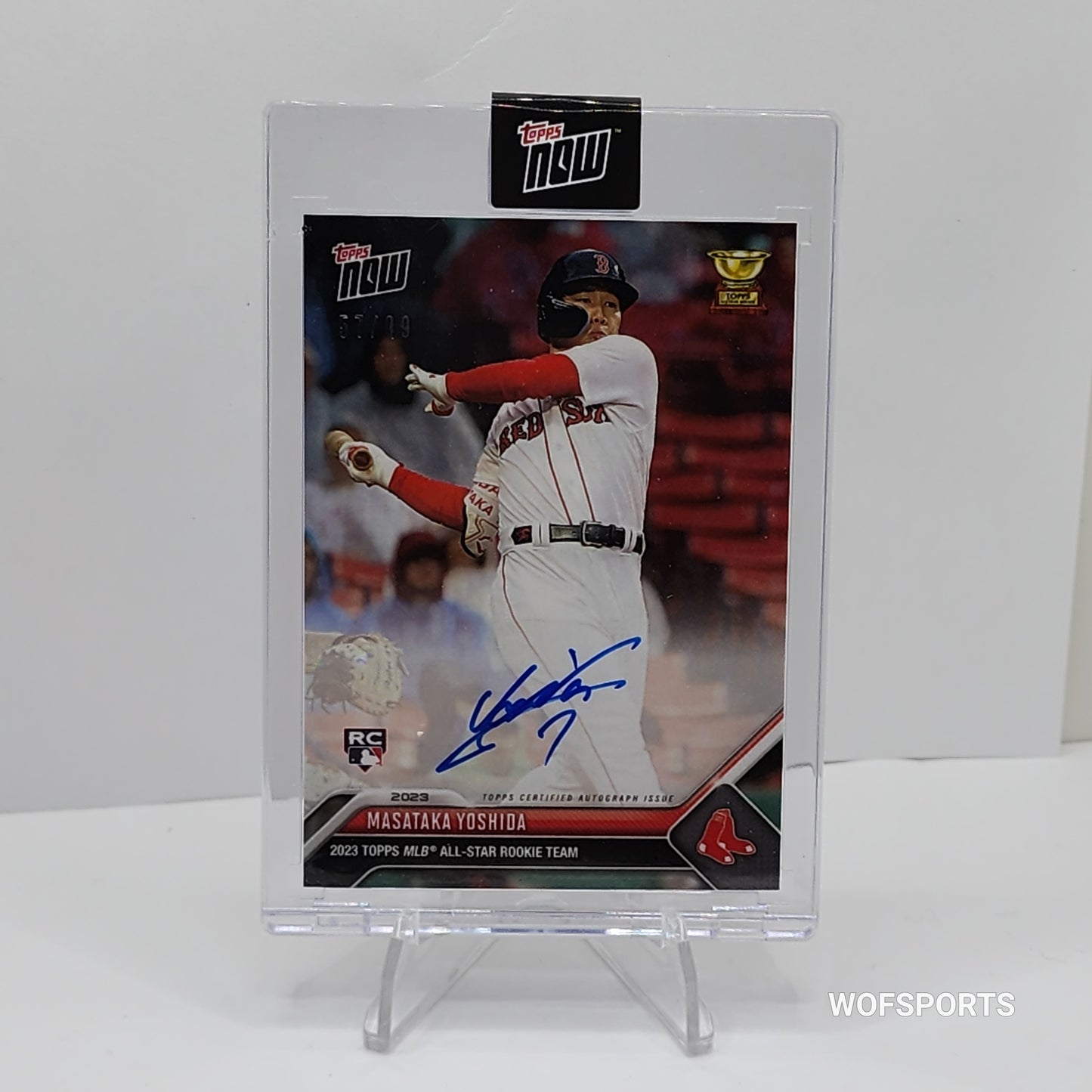 2023 MLB TOPPS NOW Rookie Cup - On-Card Autograph 57 to 99 or Lower - Masataka Yoshida