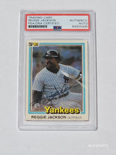 将图片加载到图库查看器,1981 Donruss 1st Edition Collector Series Autographed Reggie Jackson #468 27/475 PSA Auto