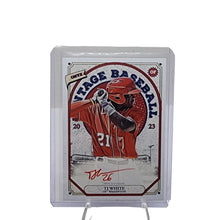 将图片加载到图库查看器,2023 Onyx Vintage Green Signatures #VATW T.J. White /25 - Washington Nationals