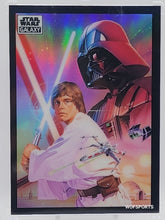 将图片加载到图库查看器,2022 Topps Chrome Star Wars Galaxy #46 The Dark Lord and a New Hope