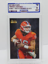 将图片加载到图库查看器,2021 Wild Card Matte Premier Black Trevor Lawrence Rookie #MBC-1 Jacksonville Jaguars RC Parish 8 NM-MT