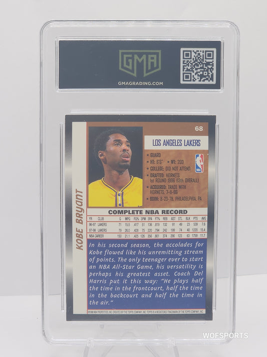1998 Topps #68 Kobe Bryant GMA 8.5 NM-MT Los Angeles Lakers HOF