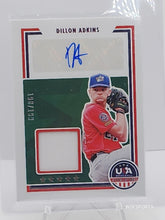 将图片加载到图库查看器,2022 Panini USA Baseball Stars & Stripes Relic Auto 198/199 Dillon Adkins #SSS-DA1