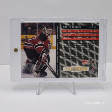 将图片加载到图库查看器,1997-98 Donruss MARTIN BRODEUR Between the Pipes SP #/3500