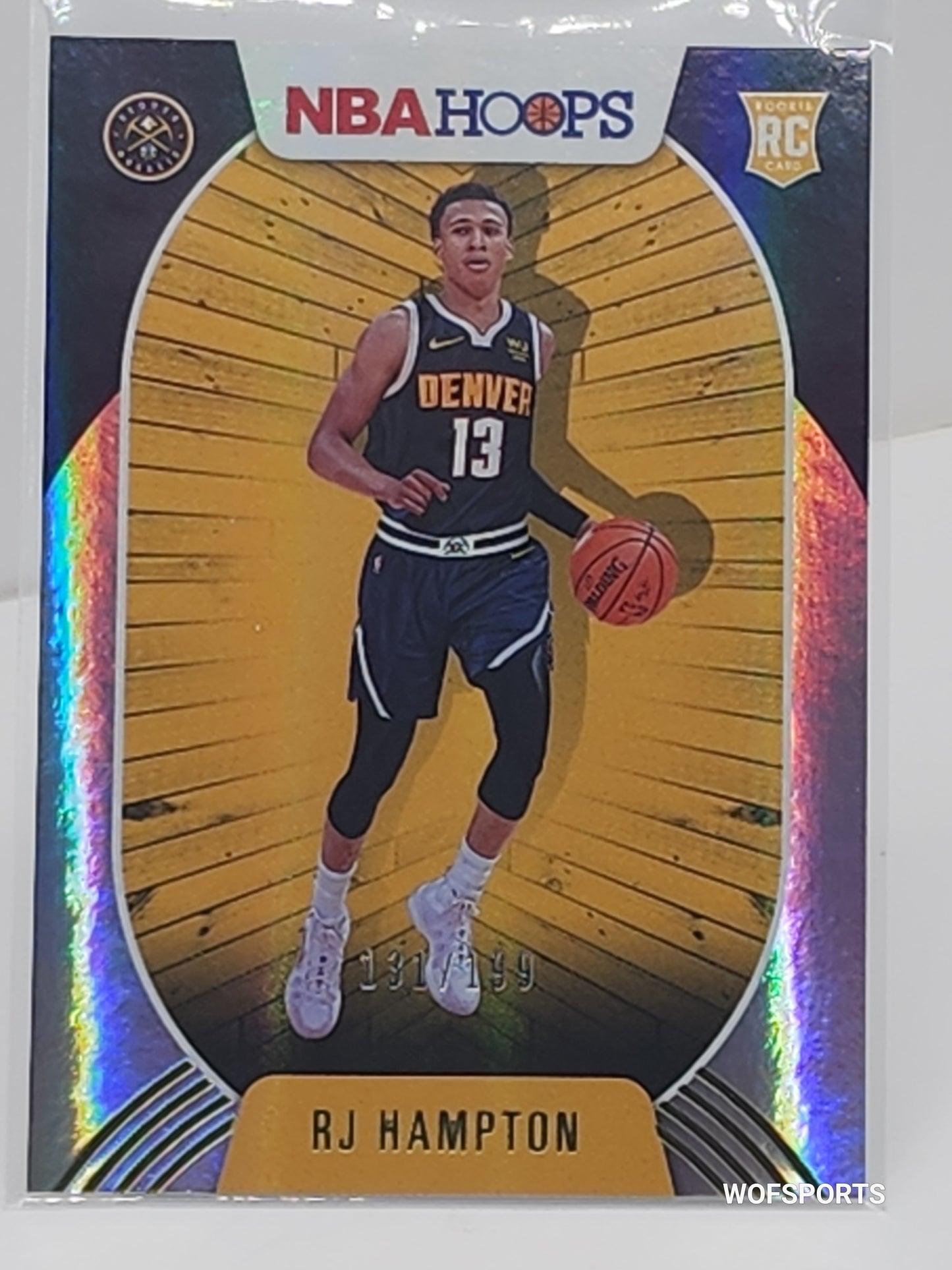 2020-21 Panini Hoops Silver #239 RJ Hampton Rookie RC 131/199