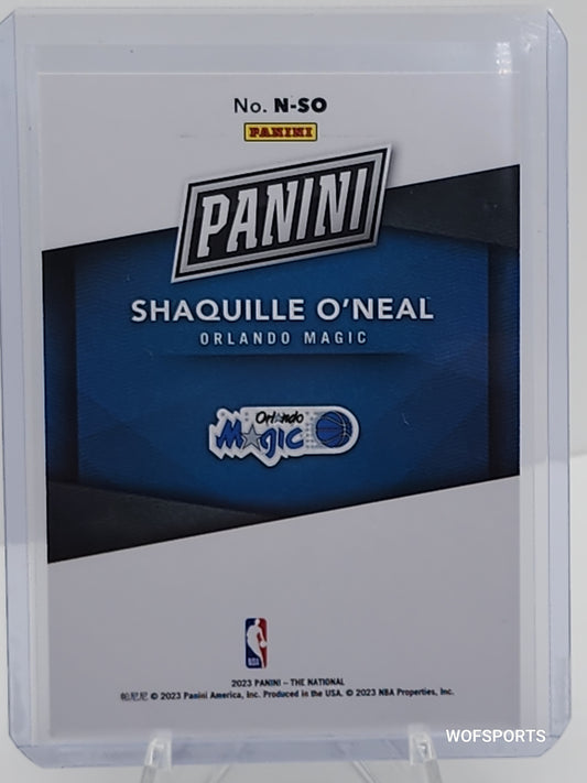 2023 Panini National Convention 329/599 Shaquille O'Neal #N-SO Orlando