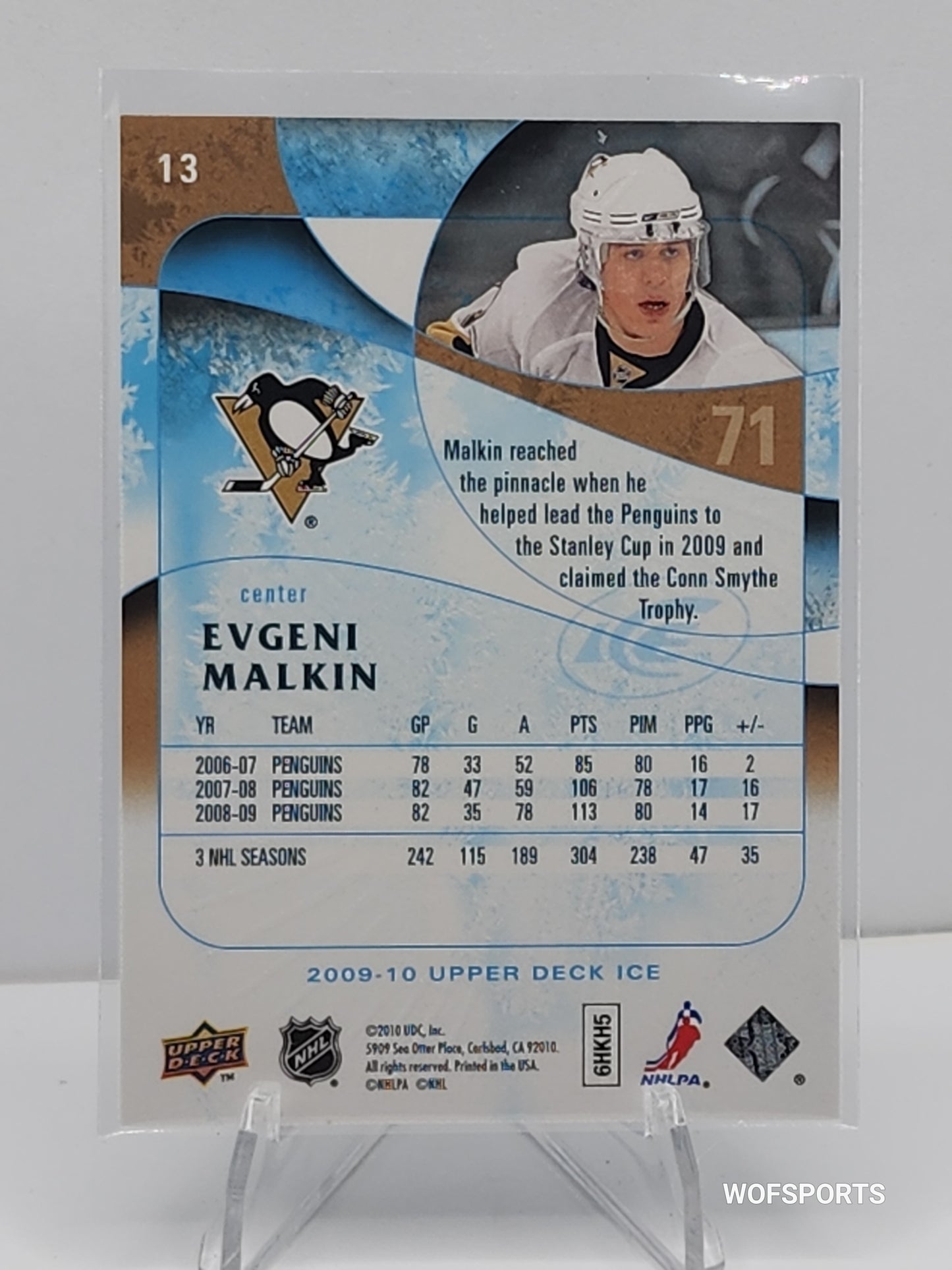2009-10 Upper Deck Ice - #13 Evgeni Malkin