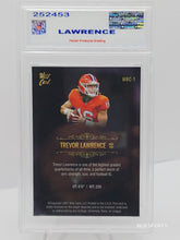 将图片加载到图库查看器,2021 Wild Card Matte Premier Black Trevor Lawrence Rookie #MBC-1 Jacksonville Jaguars RC Parish 8 NM-MT