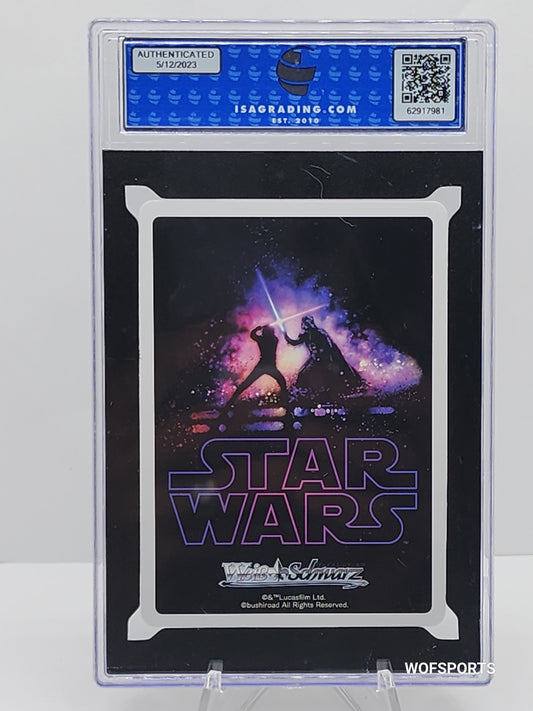 2022 Weiss Schwarz Star Wars Comeback #38 Message & Pres. Jabba ISA 10 Card
