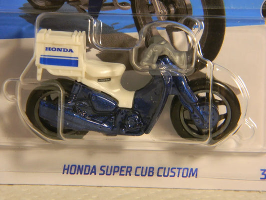 Hot Wheels Honda Super Cub Custom HW Moto 5/5, 160/250 (Blue)