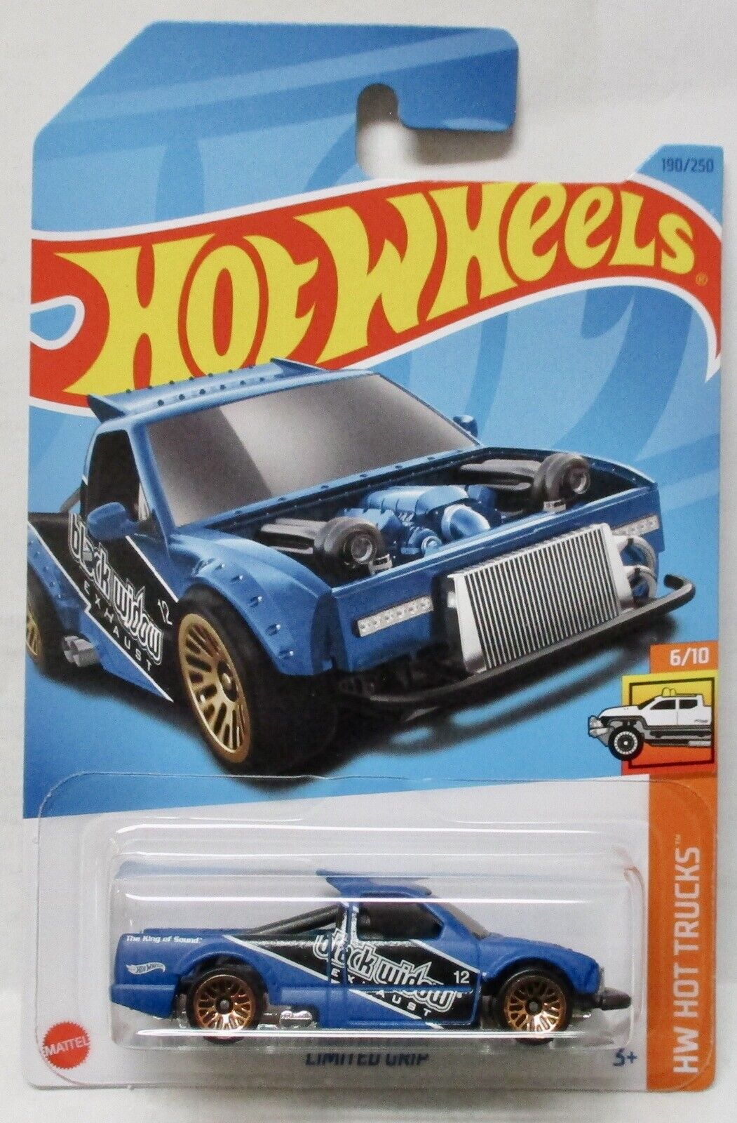 Hot Wheels Limited Grip HW Hot Trucks 6/10 190/250 - Assorted Colors