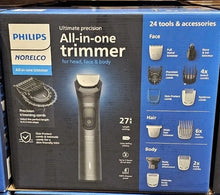 تحميل الصورة إلى عارض المعرض، Philips Norelco All-in-One Electric 24-in-1 Beard, Hair and Body Trimmer