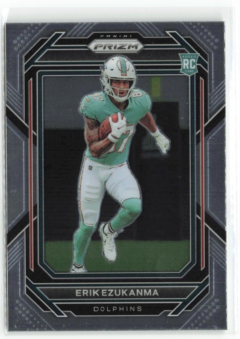 2022 Panini Prizm Erik Ezukanma Rookies #336 Miami Dolphins