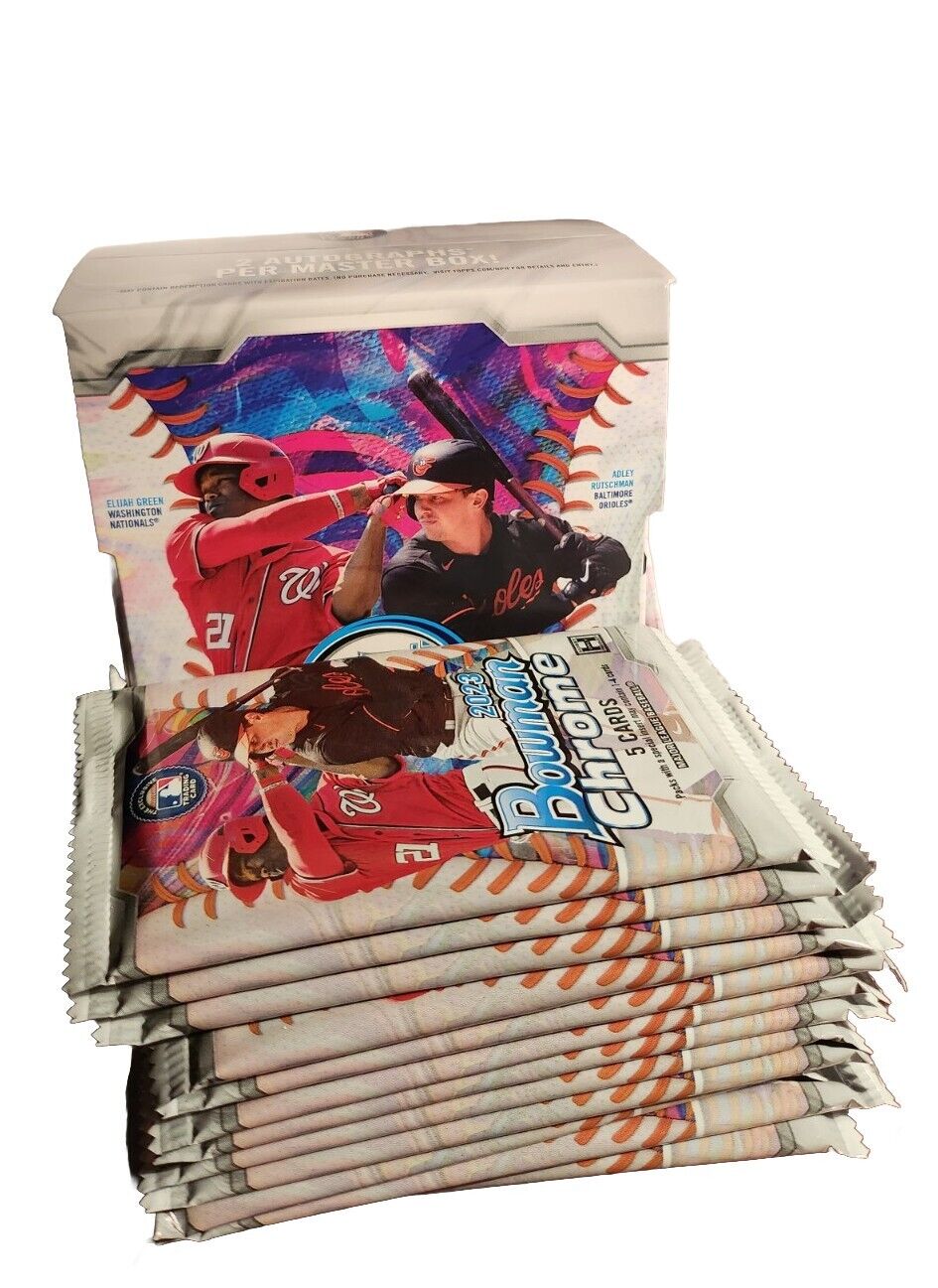 MLB Topps 2023 Bowman Chrome Hobby Box Pack