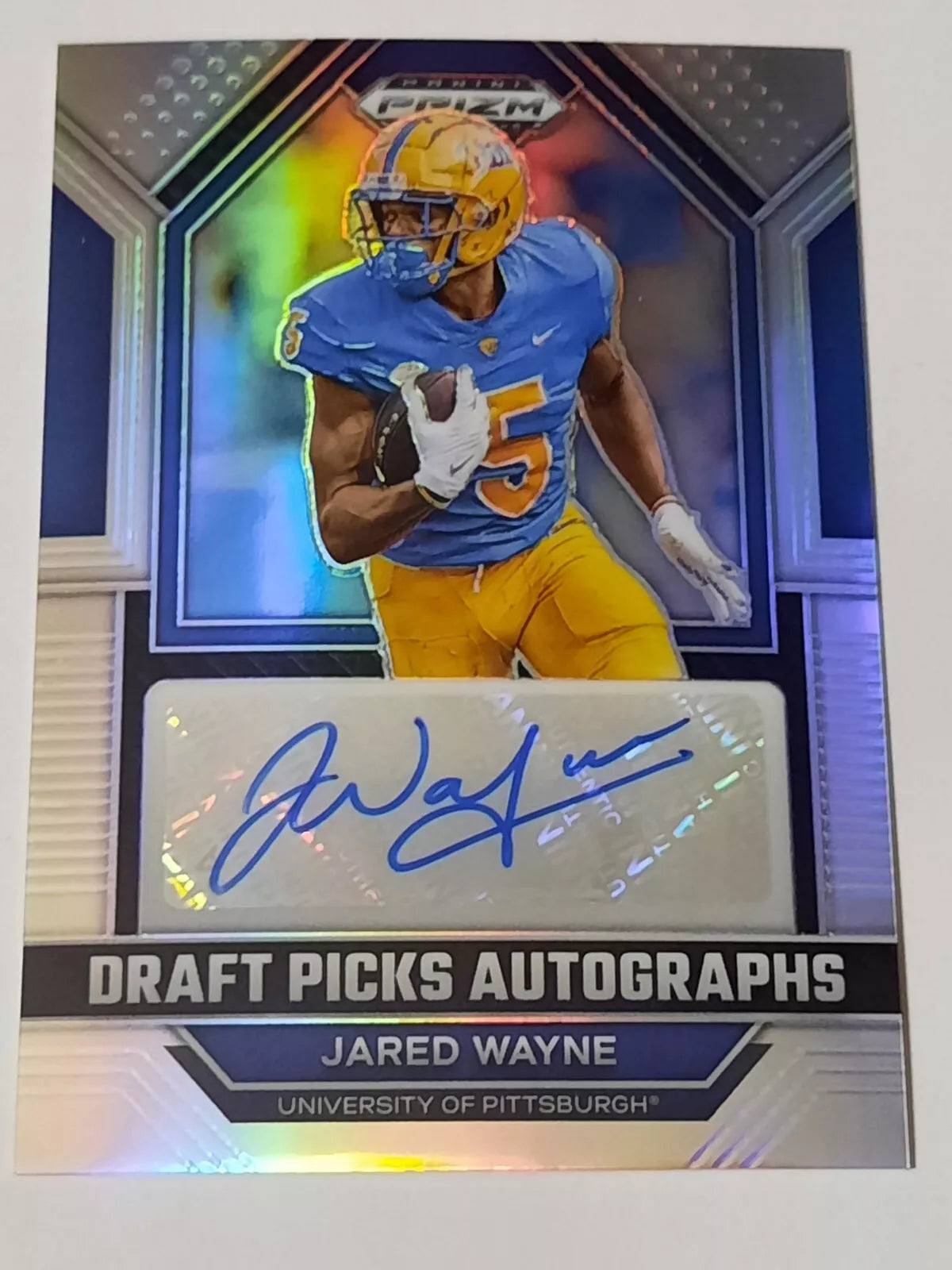 2023 Panini Prizm Draft Picks Auto Silver Jared Wayne #DPA-JAW