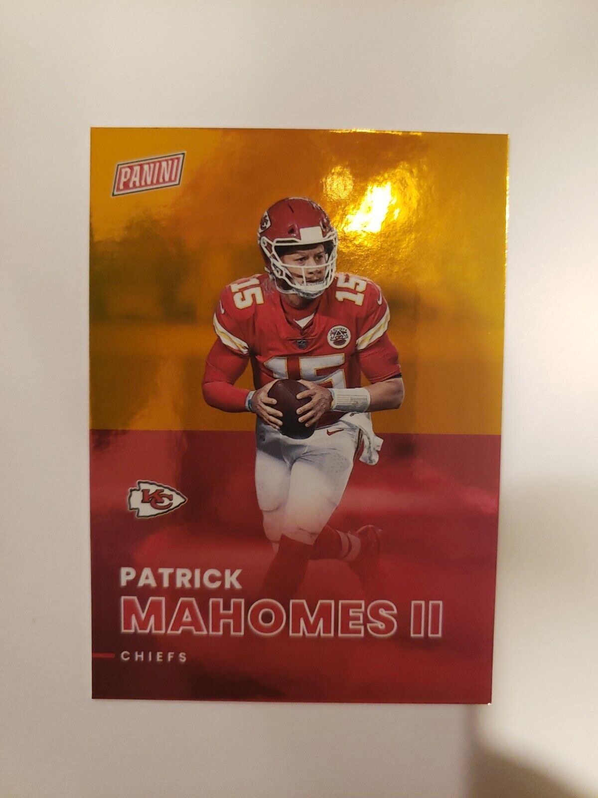 2022 Panini National Convention Orange #2 Patrick Mahomes II 70/199 Kansas City Chiefs