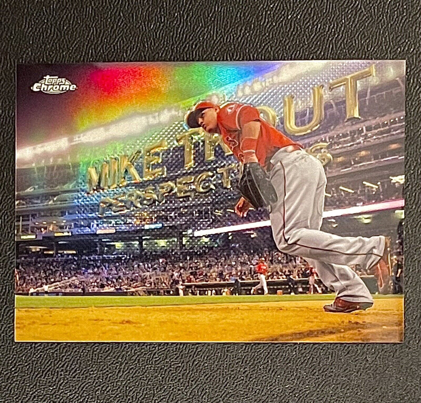 2016 Topps Chrome #PC-16 Mike Trout Refractor SP Los Angeles Angels