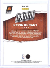 将图片加载到图库查看器,KEVIN DURANT 2023 PANINI FATHER'S DAY SILVER PRIZM /199 PHOENIX SUNS #14