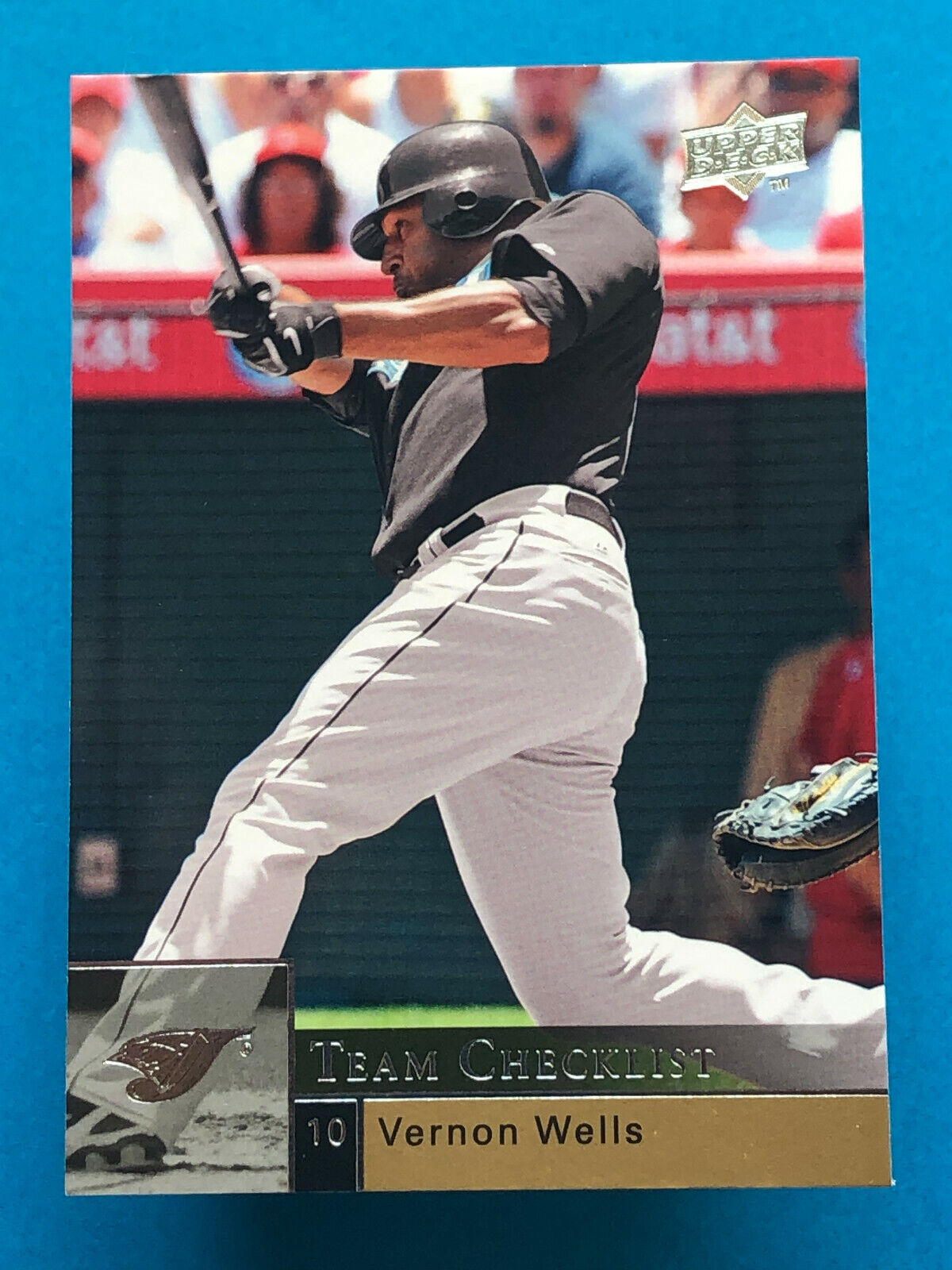 2009 Upper Deck Vernon Wells #990 Toronto Blue Jays