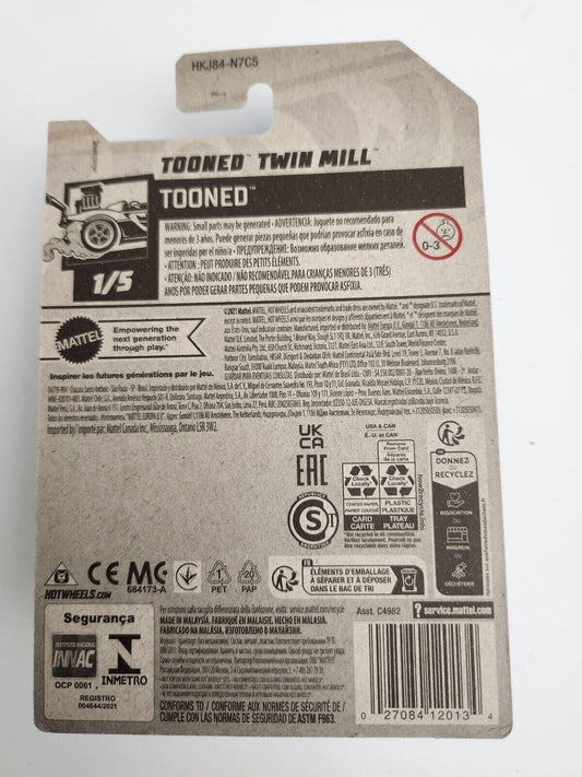 2023 Hot Wheels Tooned Twin Mill Tooned 1/5, 170/250 (Yellow)