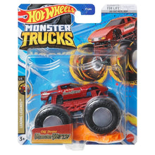 将图片加载到图库查看器,2023 Hot Wheels Monster Trucks Cliff Starbird Monster-Vette Leading Legends 1:64 Diecast Vehicle