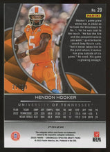 将图片加载到图库查看器,2023 Panini Chronicles Spectra Draft Pick Hendon Hooker #20