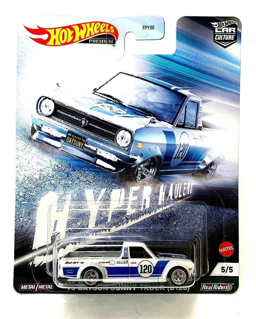 Hot Wheels Car Culture Hyper Hauler '75 Datsun Sunny Truck 5/5