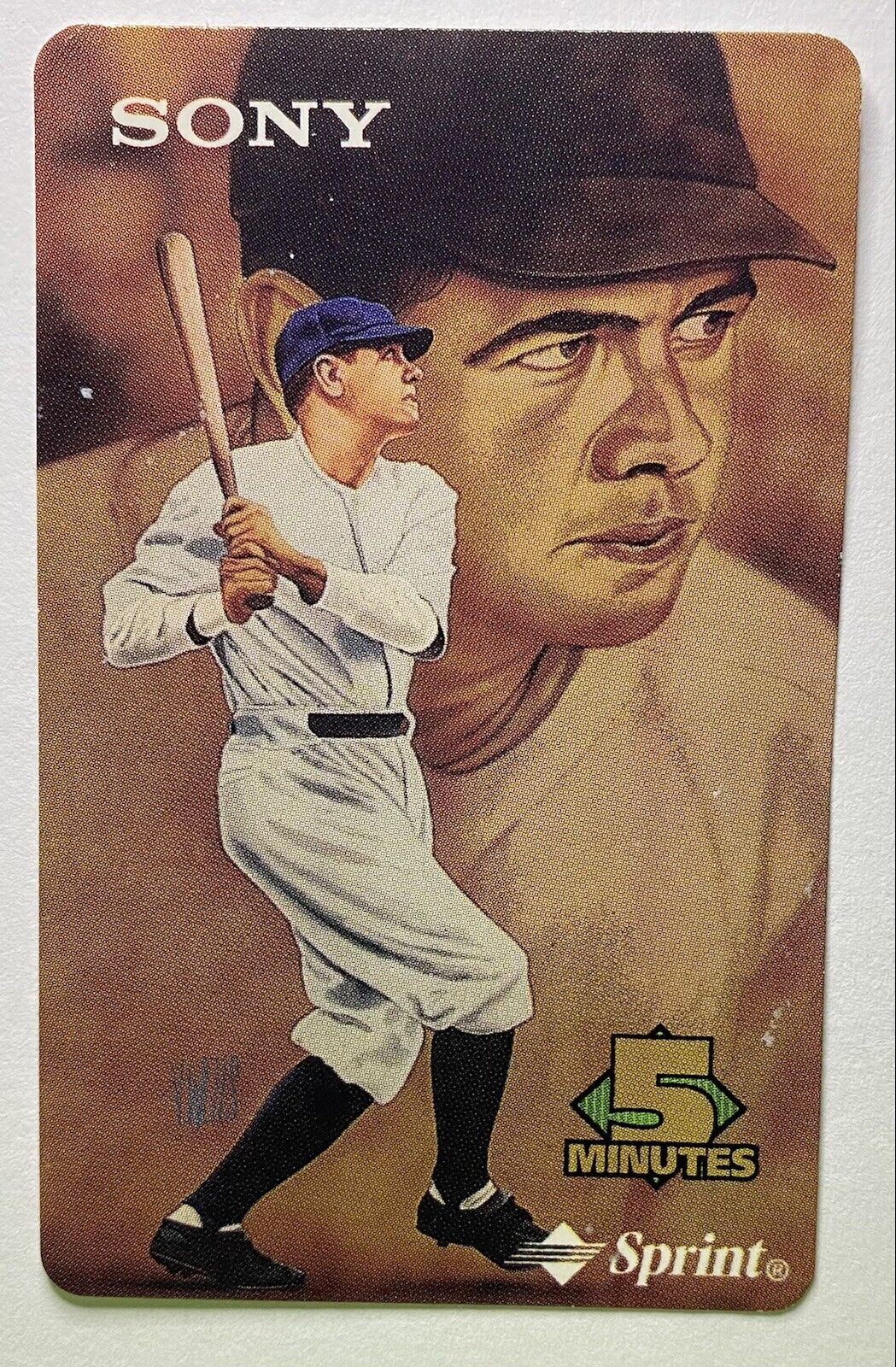 1997 Sony Babe Ruth Sprint Call Card #4 E161 - walk-of-famesports