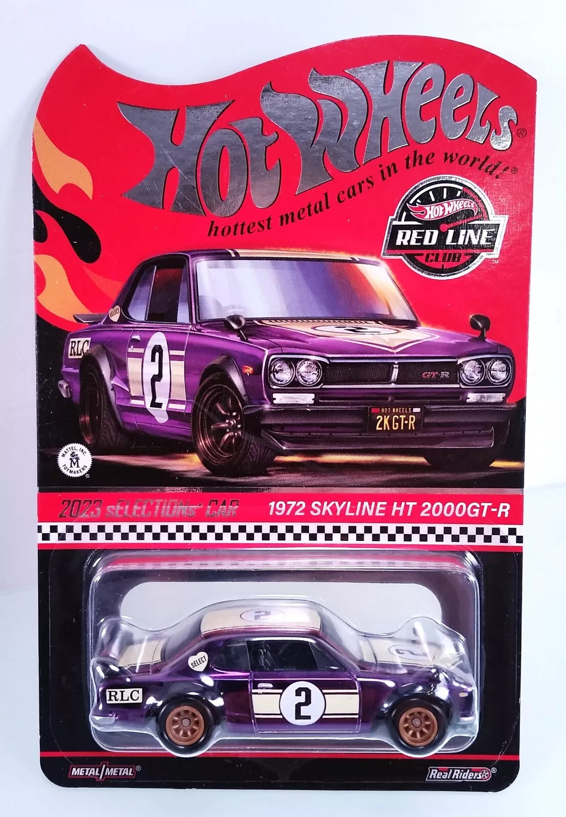 Hot Wheels RLC Exclusive 1972 Skyline H/T 2000GT-R
