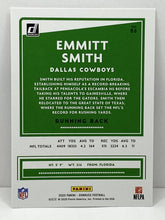 تحميل الصورة إلى عارض المعرض، بطاقة كرة القدم 2020 Panini Donruss #86 Emmitt Smith Dallas Cowboys