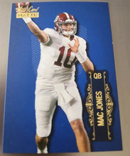 将图片加载到图库查看器,2021 Wild Card Limited Blue #LBC-5 Mac Jones - Alabama Crimson Tide