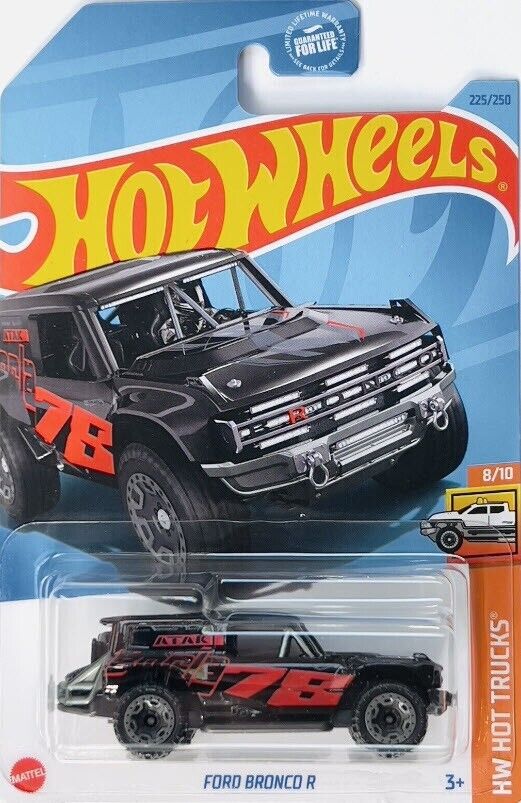 Hot Wheels Ford Bronco R HW Hot Trucks 8/10, 225/250