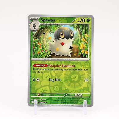 Scarlet and Violet Scarlet & Violet Reverse Holo 009 Spewpa