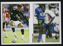 将图片加载到图库查看器,Cristiano Ronaldo, Freddy Adu 2004 UK Soccer Pax Rookie Card
