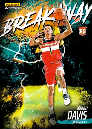 Johnny Davis RC 2022-23 Panini NBA Breakaway #12 Basketball Card 1/2304
