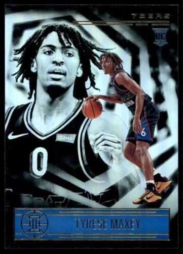2020-21 Panini Illusions Tyrese Maxey Rookie RC #162 Philadelphia 76ers
