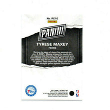 将图片加载到图库查看器,2021 Panini Father's Day Tyrese Maxey #RC10 Philadelphia 76ers