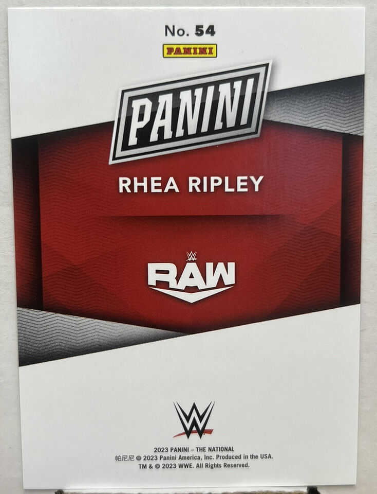 2023 Panini National Convention - Rhea Ripley #54 Silver Pack Promo