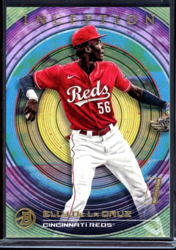 2022 Bowman Inception Baseball 1st Base #100 ELLY DE LA CRUZ