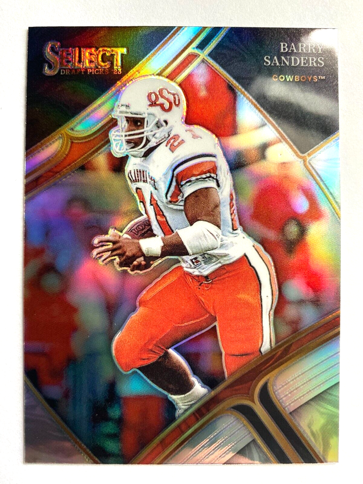 2023 Panini Select Draft Picks Silver Prizms #179 Barry Sanders